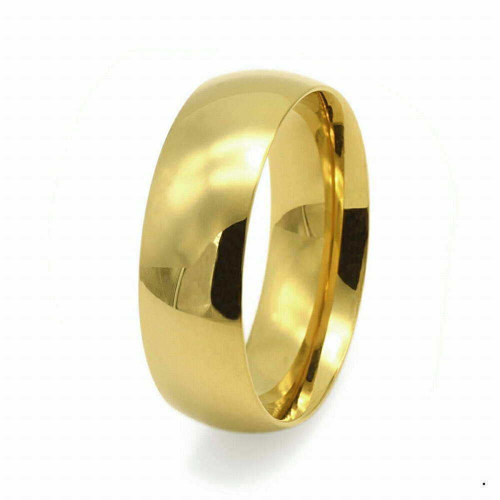 楽天市場】指輪 18金 イエローゴールド 甲丸リング 幅6.0mm ピンキー