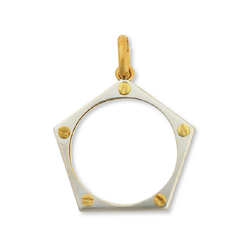 楽天市場】【1個売り】 コイン空枠パーツ PT850 プラチナ メイプル