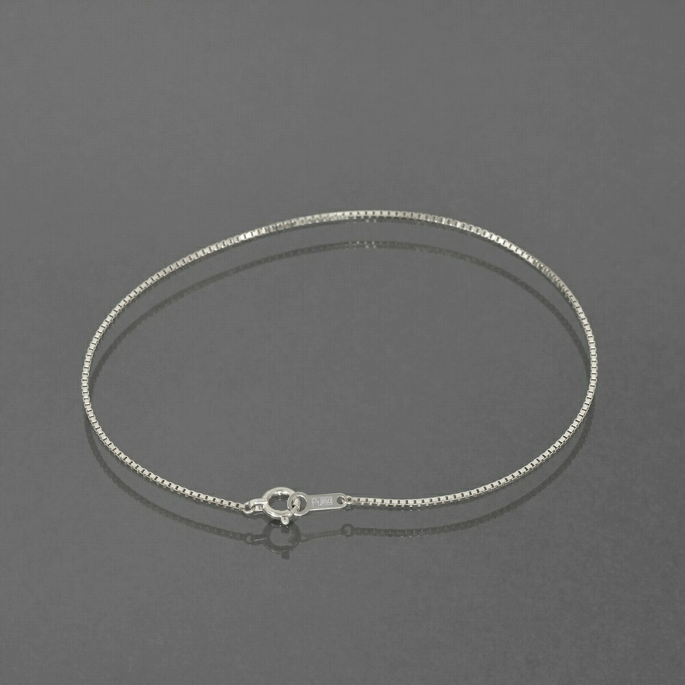 Pt850 プラチナベネチアンチェーンブレスレット 楽天市場】ブレスレット チェーン PT850 プラチナ ベネチアンチェーン