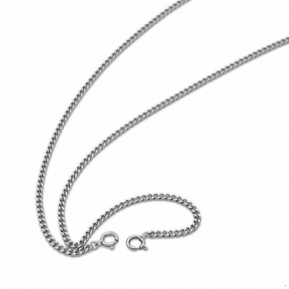 マスクチェーン PT850 プラチナ 2面カット喜平チェーン 幅2.1mm 長さ70cm｜鎖 850pt 貴金属 ジュエリー レディース メンズ｜ジュエリー＆ネックレス RUBBY