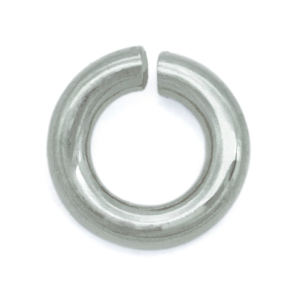 丸カン PT850 プラチナ 丸環 線径0.9mm 直径6.0mm マルカン｜手芸用品 金具 飾り パーツ 部品 850pt 貴金属 通販 