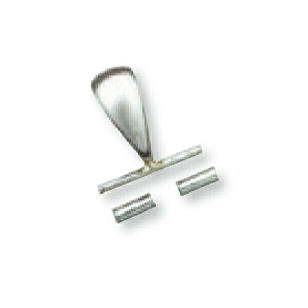 【1個売り】 バチカン PT900 プラチナ ブローチ用バチカン 縦8.3mm 横8.8mm ペンダントトップ用｜手芸用品 金具 飾り パーツ 部品 900pt 貴金属