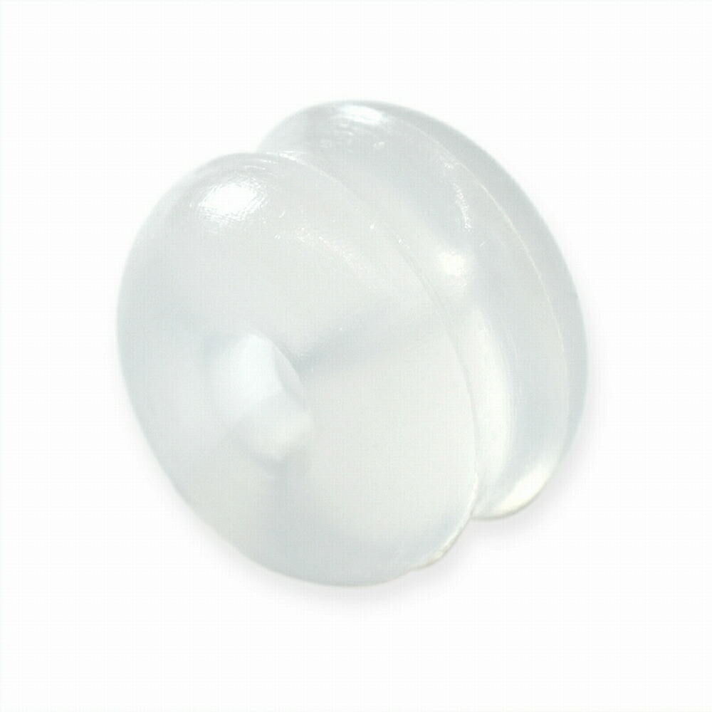 ピアスキャッチ シリコンゴム くびれ付きキャッチ 縦5.0mm ピアスロック|シリコン アクセサリー レディース メンズ
