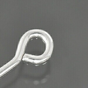 ピンパーツ シルバー925 9ピン 線径0.7mm 長さ25.0mm ぴん 線材|手芸用品 金具 飾り パーツ 部品 銀 Silver