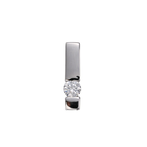 ペンダントトップ 18金 ホワイトゴールド 天然石 一粒ペンダント 主石の直径約4.8mm レール留め ペンダントヘッドのみ|K18WG k18 18k 貴金属 ジュエリー レディース メンズ|ジュエリー&ネックレス RUBBY