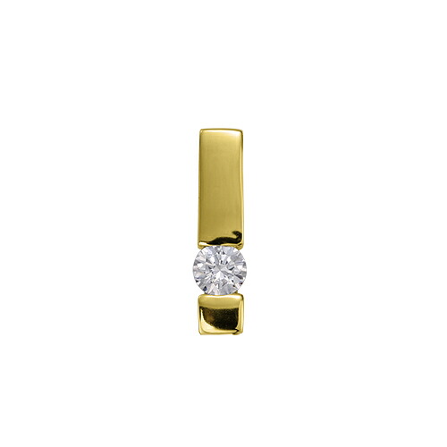 ペンダントトップ 18金 イエローゴールド 天然石 一粒ペンダント 主石の直径約4.4mm レール留め ペンダントヘッドのみ｜K18YG k18 18k 貴金属 ジュエリー レディース メンズ｜ジュエリー＆ネックレス RUBBY