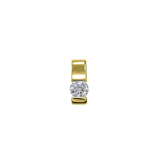 ペンダントトップ 18金 イエローゴールド 天然石 一粒ペンダント 主石の直径約5.2mm レール留め ペンダントヘッドのみ|K18YG k18 18k 貴金属 ジュエリー レディース メンズ|ジュエリー&ネックレス RUBBY