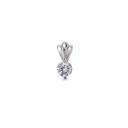 ペンダントトップ PT900 プラチナ 天然石 一粒ペンダント 主石の直径約5.2mm 筋入りバチカン 二本爪留め ペンダントヘッドのみ｜900pt 貴金属 ジュエリー レディース メンズ｜ジュエリー＆ネックレス RUBBY