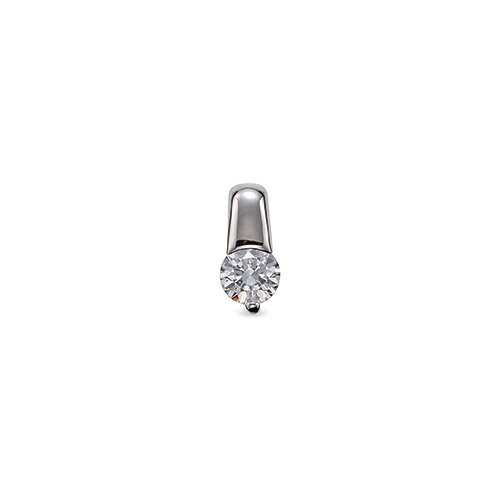 ペンダントトップ PT900 プラチナ 天然石 一粒ペンダント 主石の直径約3.8mm ペンダントヘッドのみ|900pt 貴金属 ジュエリー レディース メンズ|ジュエリー&ネックレス RUBBY