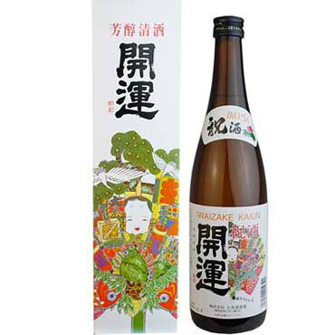 祝酒 開運(720ml)1箱12本入り【楽ギフ_のし】【楽ギフ_のし宛書】【お取り寄せ商品】|樽酒屋 樽酒・飾樽・祝酒の専門店
