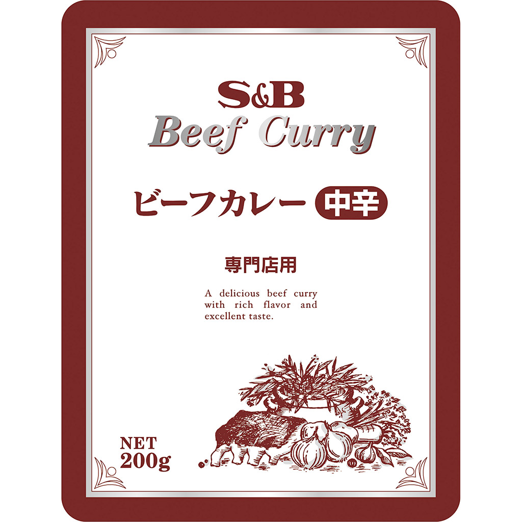 楽天市場】【公式】S&B レストランディナービーフカレー 中辛 200g×30