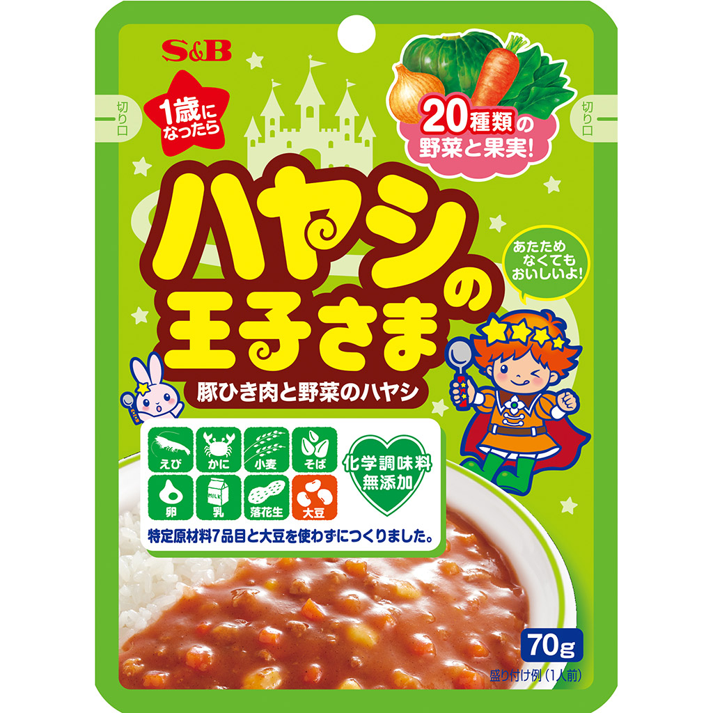 楽天市場】カレーの王子さま レトルト 70ｇ（アレルギー特定原材料等28品目不使用）【カレーライス/子供用/お子様向け/幼児用/化学調味料無添加/ アレルギー対応/王子様/おうじさま/エスビー/楽天/通販】【05P09Jul16】 : エスビー食品公式 楽天市場店