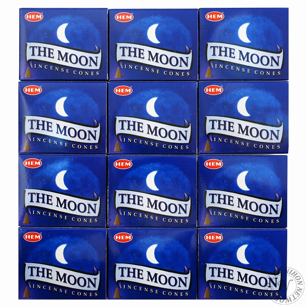 楽天市場】お香 ムーン香 コーンタイプ HEM MOON CORN インセンス