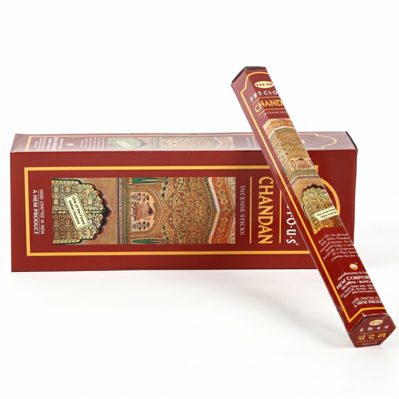 楽天市場】【限定特別価格】「HEM六角香6個入りチャンダン香」【送料