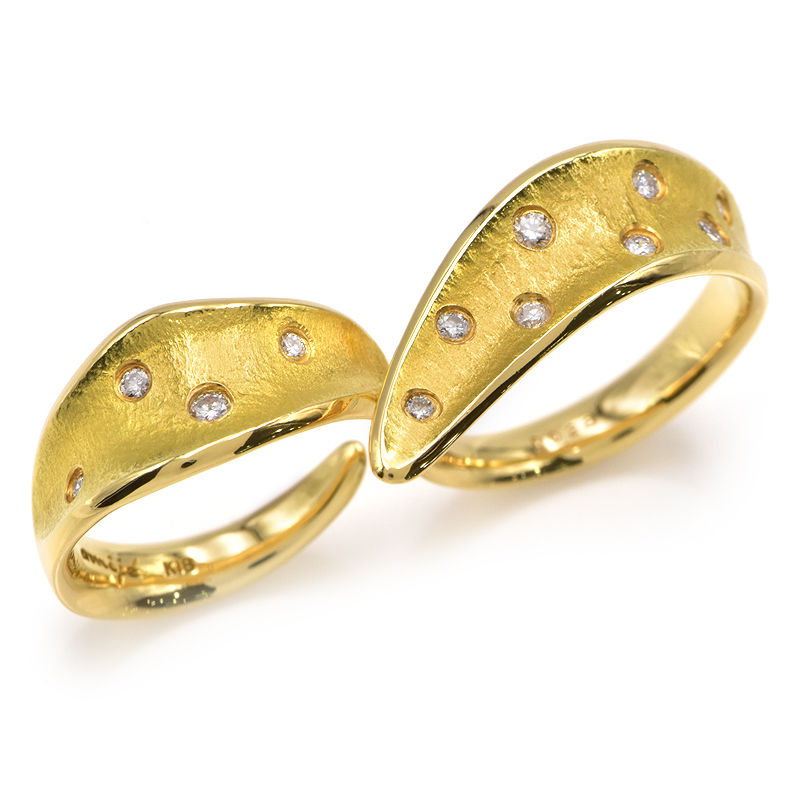 BOUCHERON ブシュロン ディアマンネックレス K18YG ダイヤモンド
