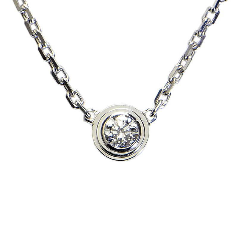 楽天市場】[返品OK] カルティエ ダムールネックレス XS B7224515