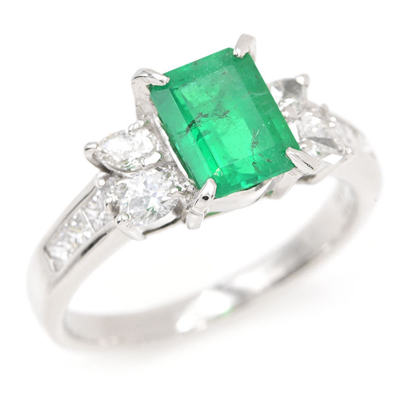 再結晶エメラルド　リング 楽天市場】[返品OK] 京セラ クレサンベール 0.37ct再結晶