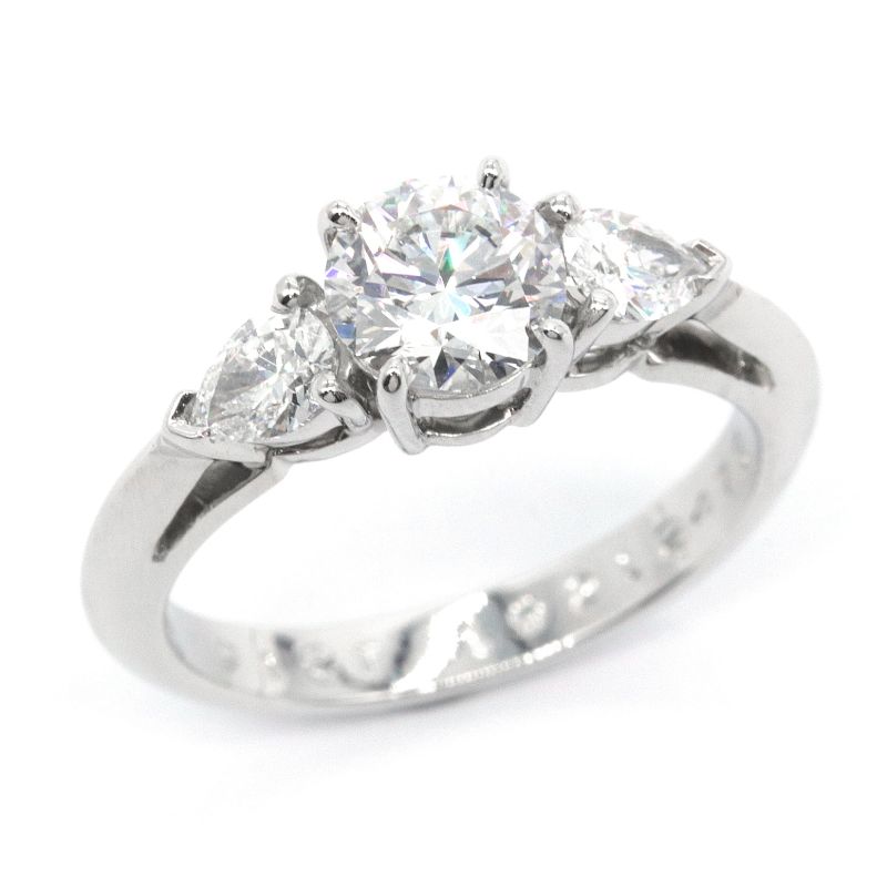 楽天市場】[返品OK] ティファニー Gカラー/VVS2/EX/0.91ctダイヤ