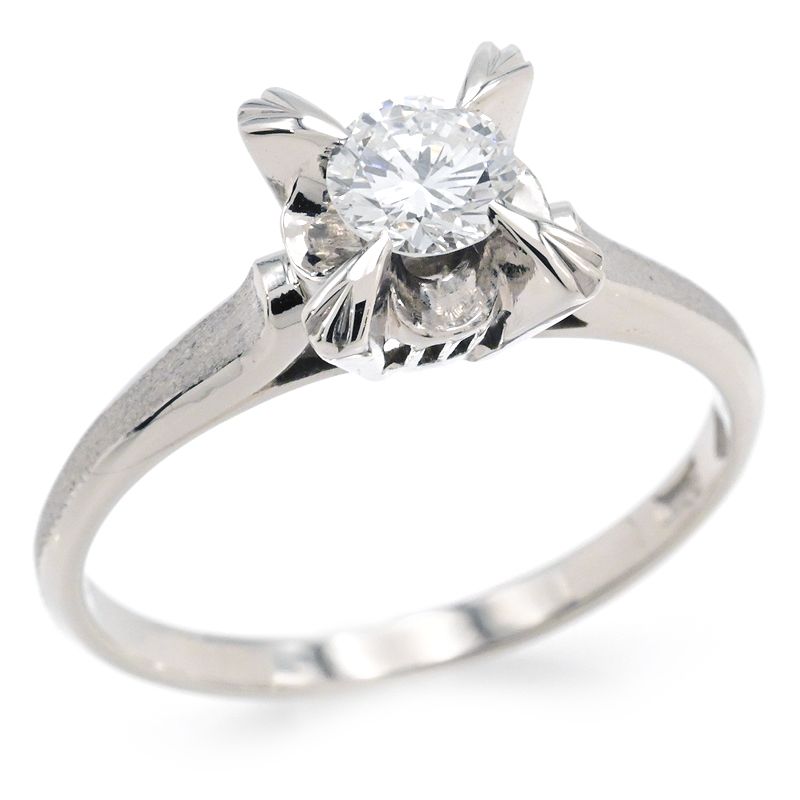 楽天市場】[返品OK] Hカラー/VS1/Good/0.288ct天然ダイヤモンドリング  