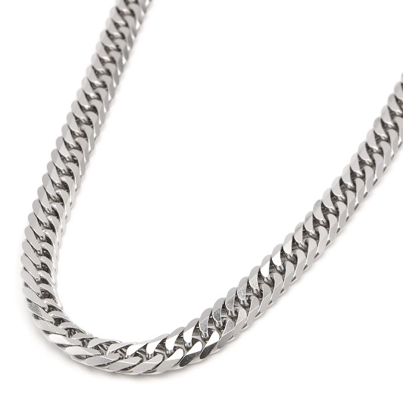[返品OK] 喜平ネックレス 6面ダブル 60cm 120.8g Pt850 造幣局検定刻印 プラチナ キヘイネックレス 【中古】【送料無料】｜コレクションシバ