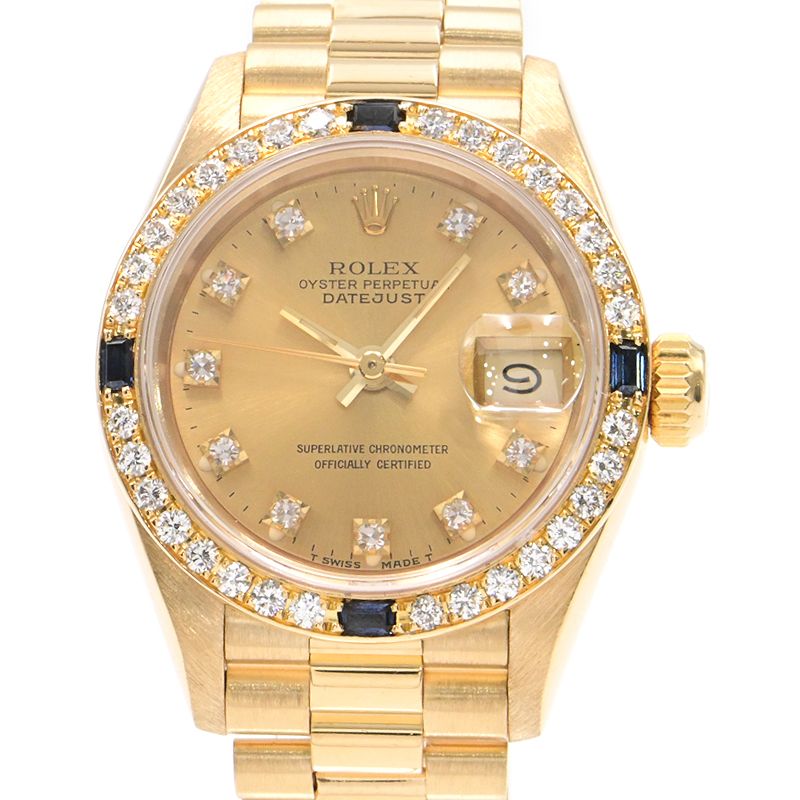 ROLEX デイトジャスト ゴールド腕時計 楽天市場】ロレックス ROLEX デイトジャスト オイスター