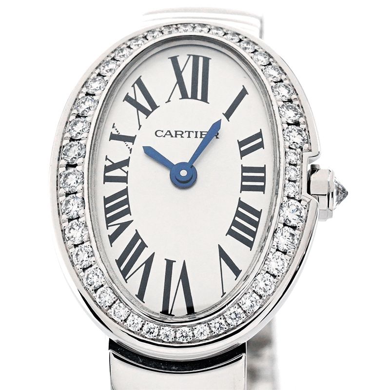 楽天市場】【極美品】 カルティエ ミニベニュワール ダイヤ