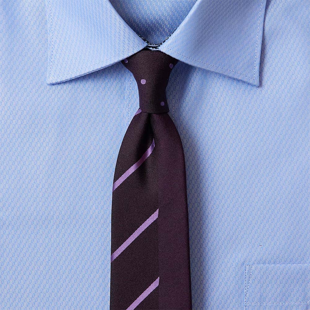 楽天市場】ネクタイ シルク 7センチ 7CM メール便 細め スリムタイ 紫