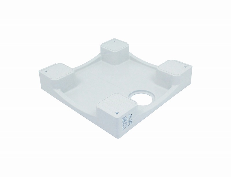 GAONA ガオナ KAKUDAI カクダイ 【GA-LF039】※ 洗濯機用防水パン 640×640mm 高さアップ (水滴から守る かさ上げ ホワイト)