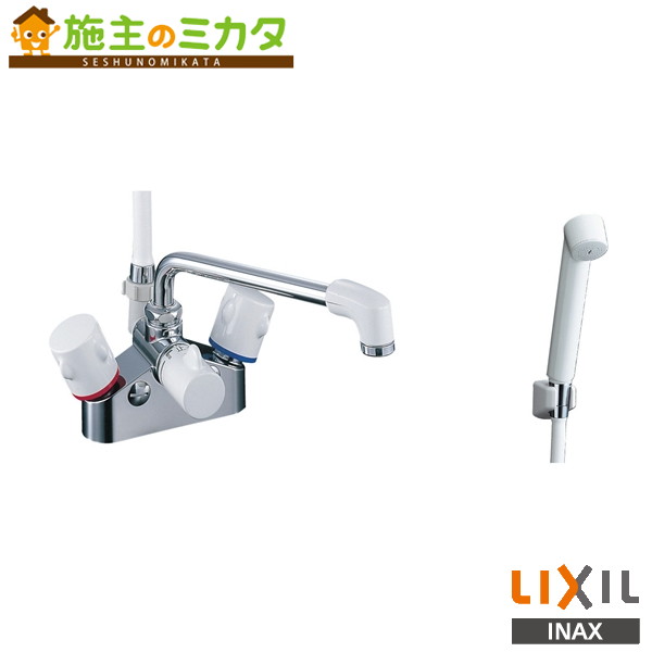INAX LIXIL 【BF-M616H】 ２ハンドルシャワーバス水栓 一時止水付 水栓金具 ２ハンドル混合水栓 ミーティス 浴室用 リクシル 16,057円
