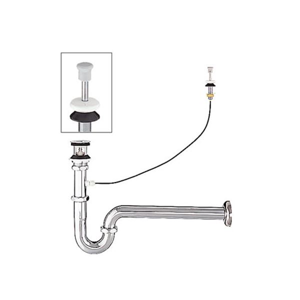 INAX LIXIL 【LF-97PA】 プッシュワンウェイ式排水Ｐトラップ 洗面器 手洗器 リクシル