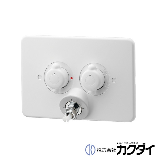 カクダイ KAKUDAI【127-103K-W】洗濯機用混合栓(天井配管用)