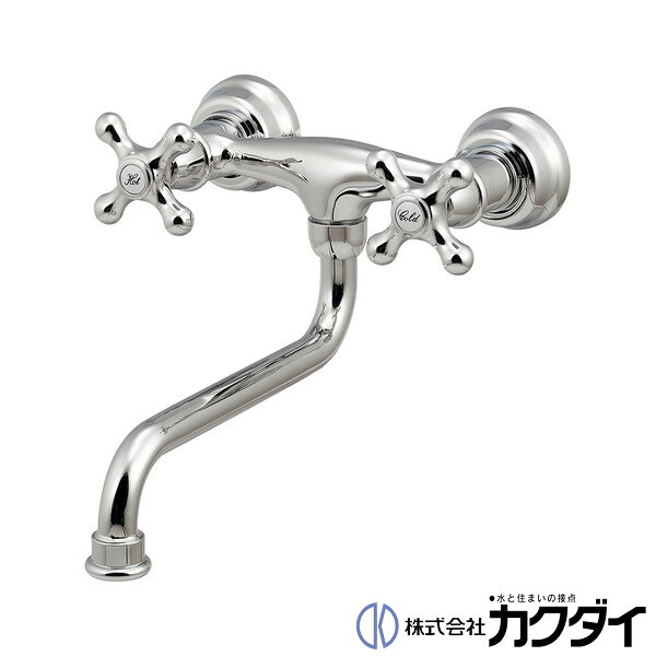 カクダイ KAKUDAI【128-114】2ハンドル混合栓