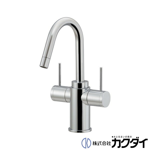 カクダイ KAKUDAI【150-472】2ハンドル混合栓
