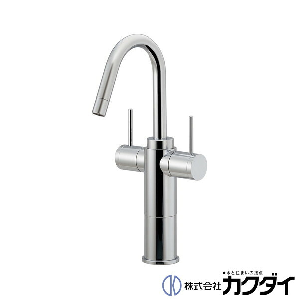 カクダイ KAKUDAI【150-475】2ハンドル混合栓(トール)｜施主のミカタ