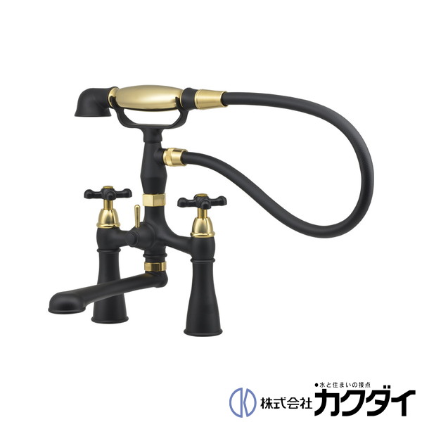 カクダイ KAKUDAI【151-220-D】2手持ち部分練りあわせる栓(シャワー仕合わせ) つや消し黒いこと