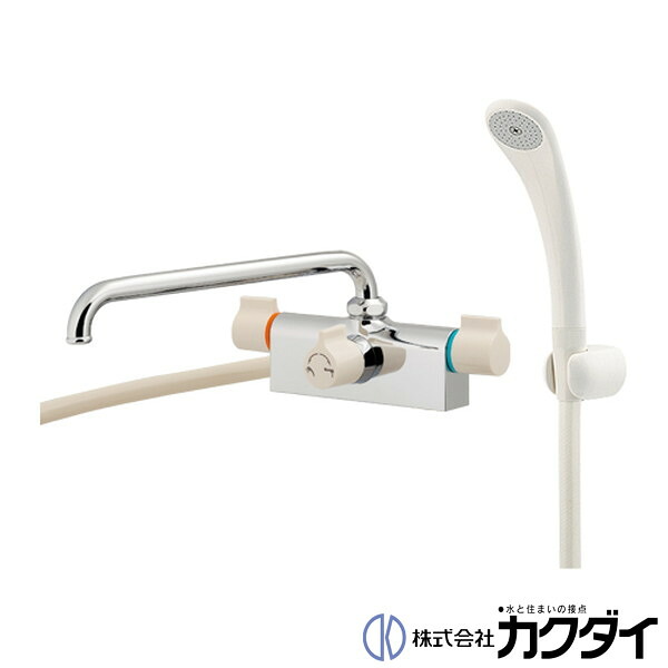 カクダイ KAKUDAI【152-241】2ハンドルシャワー混合栓｜施主のミカタ