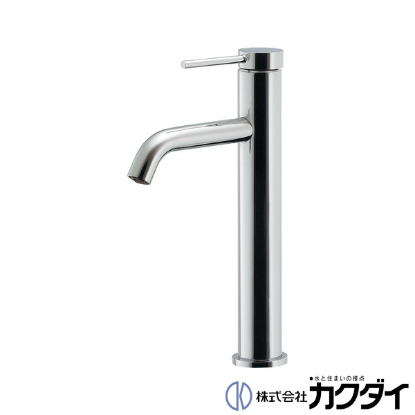 カクダイ KAKUDAI【183-225】シングルレバー混合栓(ミドル)|施主のミカタ