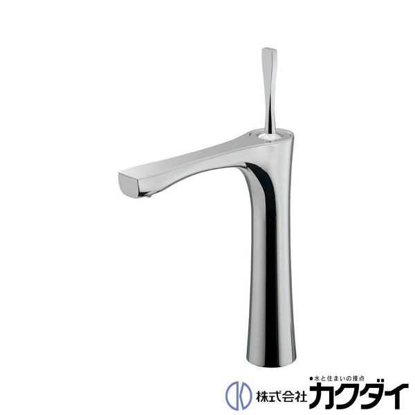 カクダイ KAKUDAI【183-314】シングルレバー混合栓(トール)｜施主のミカタ