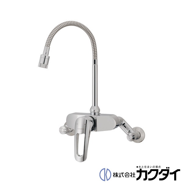 カクダイ KAKUDAI【192-027】シングルレバー混合栓(シャワーツキ) 17,794円