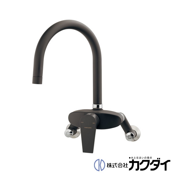 楽天市場】KAKUDAI(カクダイ)シングルレバー混合栓（マットブラック
