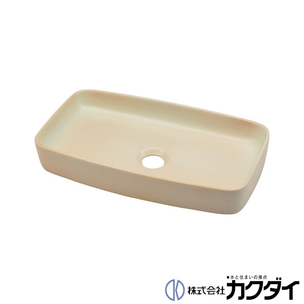 カクダイ KAKUDAI※製造会社直送のみ※【493-231-W】※角型幼児用便器器 江 瀬戸もの製（美濃焼）