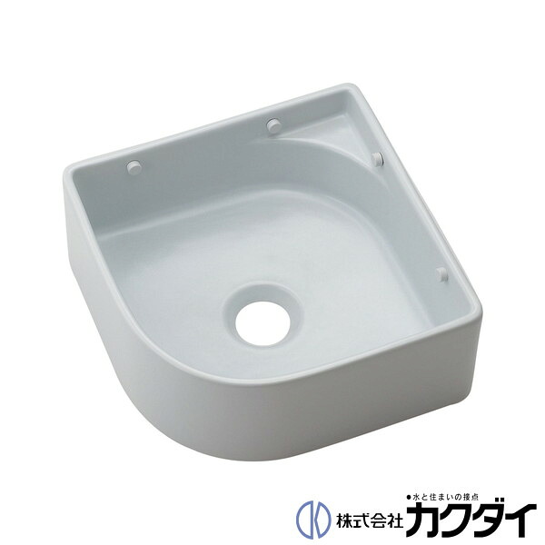 カクダイ KAKUDAI※メーカー直送のみ※【493-244-MW】※壁掛手洗器 マットホワイト 陶器製（美濃焼）