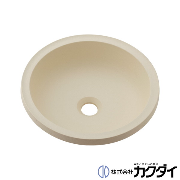 カクダイ KAKUDAI※メーカー直送のみ※【493-270-C】※丸型手洗器 薄香 17,927円