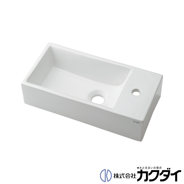 カクダイ KAKUDAI【497-504-W】※室内用便器カウンタ L･R兼用手合い､白いこと