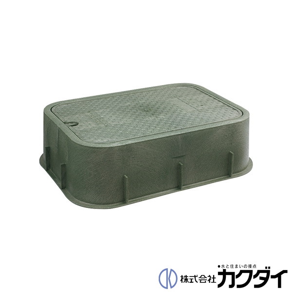 カクダイ KAKUDAI【504-010】電磁弁ボックス(角型)
