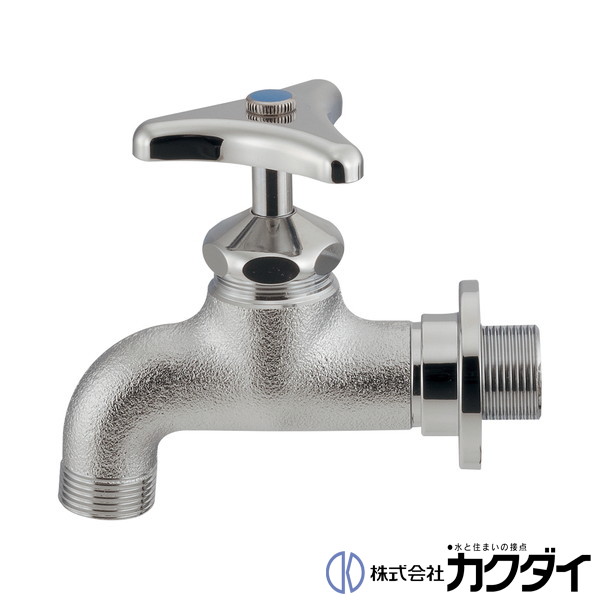 カクダイ KAKUDAI【703-008-25】横水栓 洗面用水栓金具-花・ガーデン・DIY