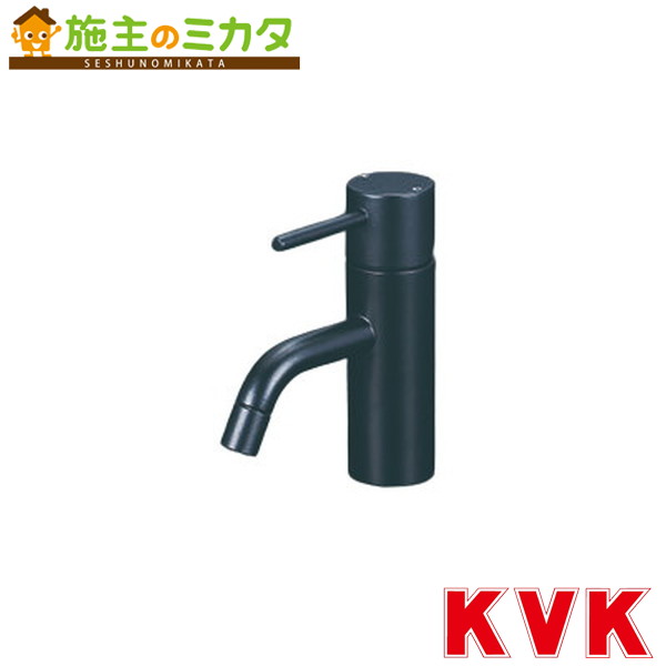 KVK【KM7051M5】シングル混合栓　マットブラック 混合水栓 蛇口 23,132円