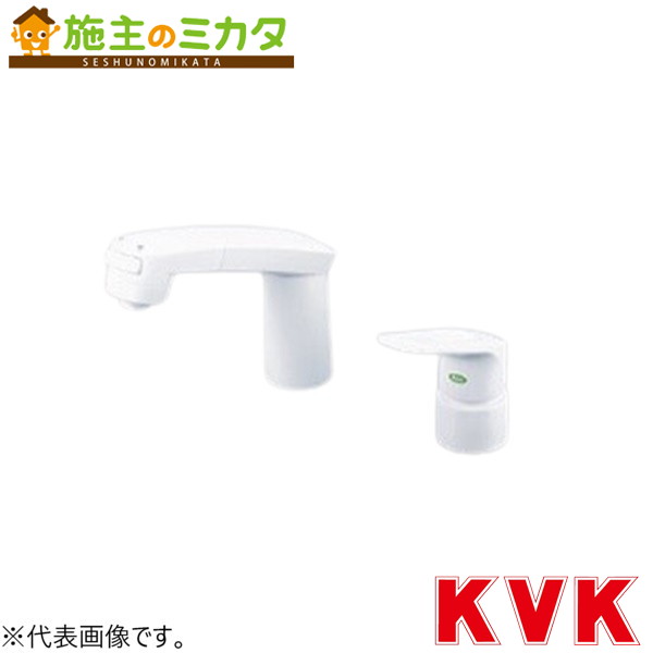 KVK【KM8007ZS3CNEC】シングル洗髪シャワー（eレバー）ヒートン付 寒冷地用