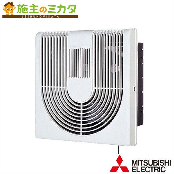 楽天市場】△三菱【VX-12A8】トイレ用換気扇家庭用 上部据付け 汲取式