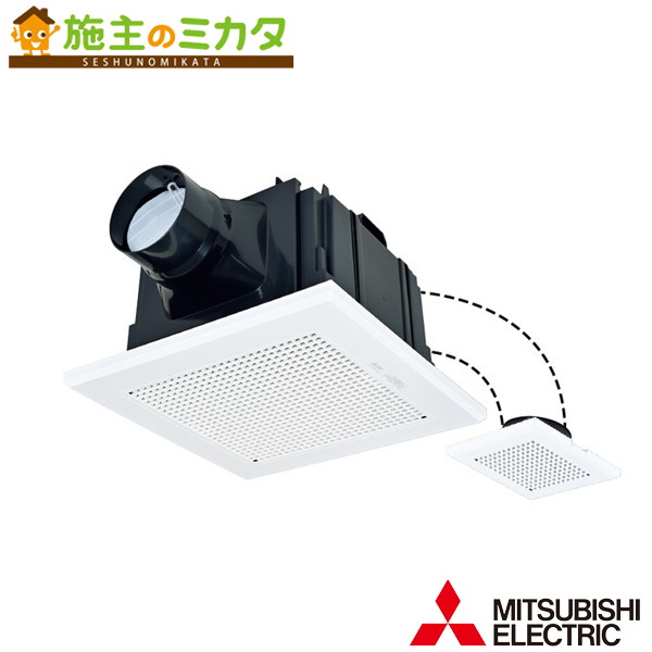 楽天市場】三菱【VD-18ZXP14-FP】※天井埋込形ダクト用換気扇フラット